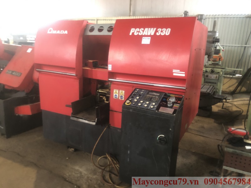 máy cưa vòng cấp phôi Amada PCSAW 330 www.maycongcu79.vn