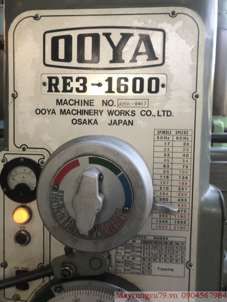 máy khoan cần OOYA Re3-1600 www.maycongcu79.vn