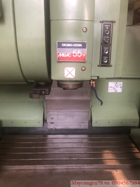 máy phay cnc Okuma & Howa Millac 55V www.maycongcu79.vn