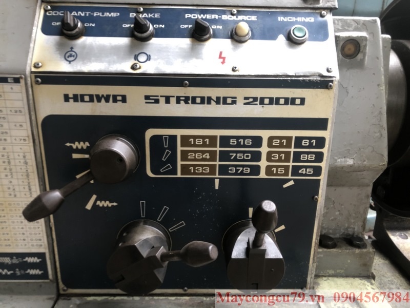 Máy tiện Howa Strong 2000, LH 0904567984